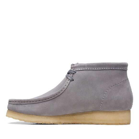 Clarks Mens Wallabee Boot Gray Boots (NWT) - Picture 5 of 6
